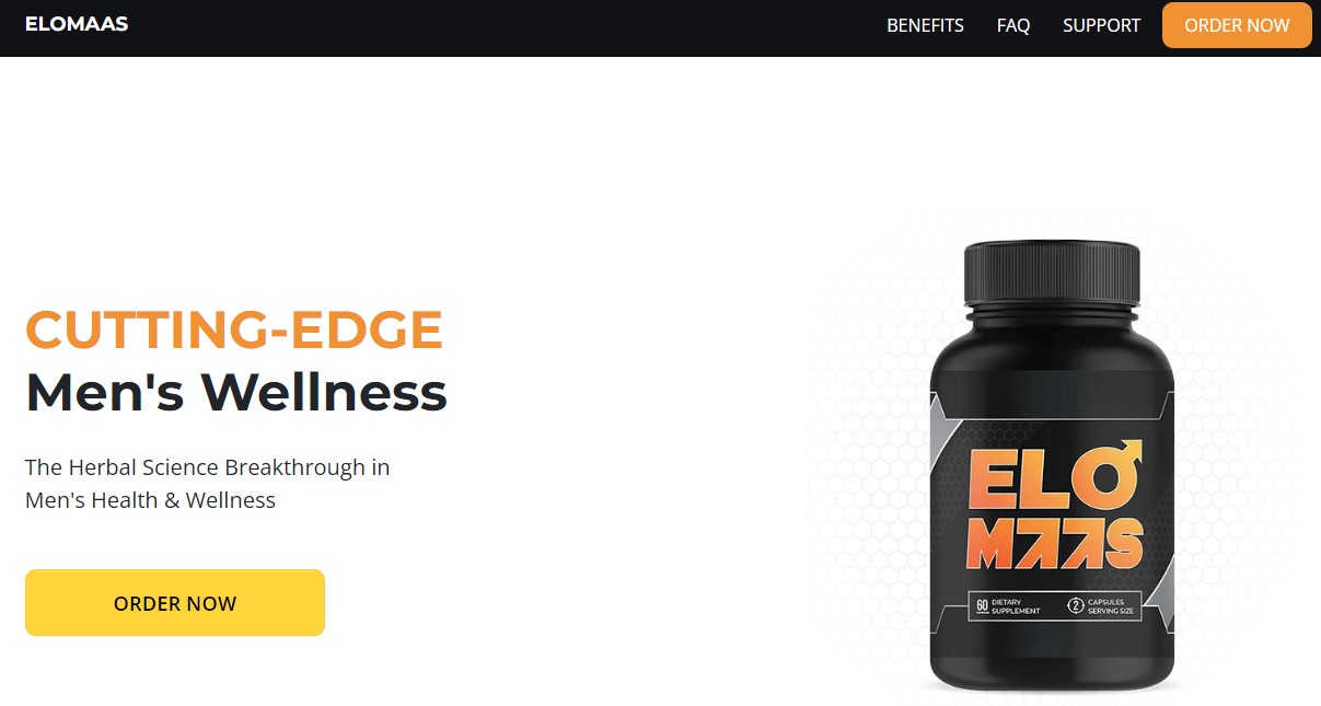 ELOMAAS supplement bottle
